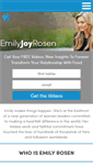 Mobile Screenshot of emilyjoyrosen.com